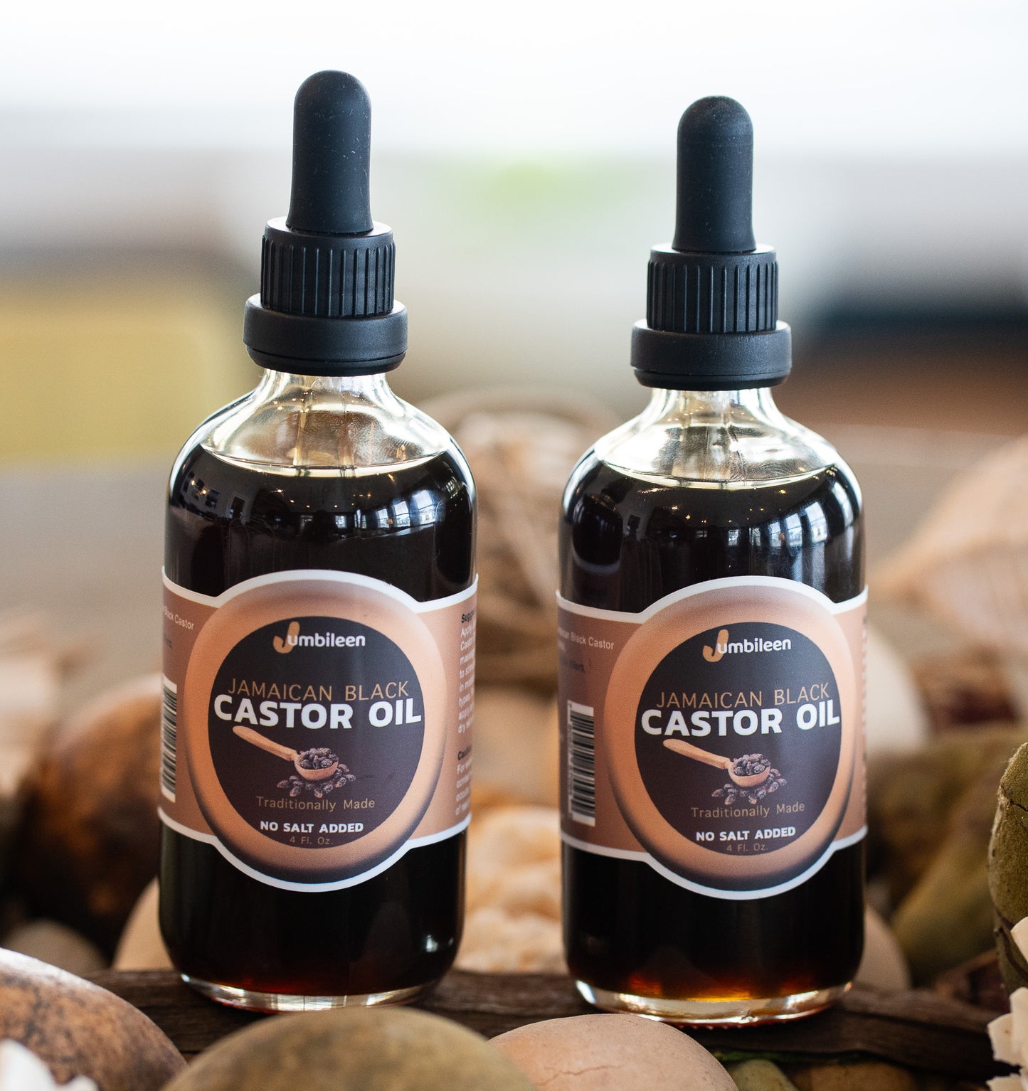 4 Oz. BUNDLE - 2 Pack Jamaican Castor Oil