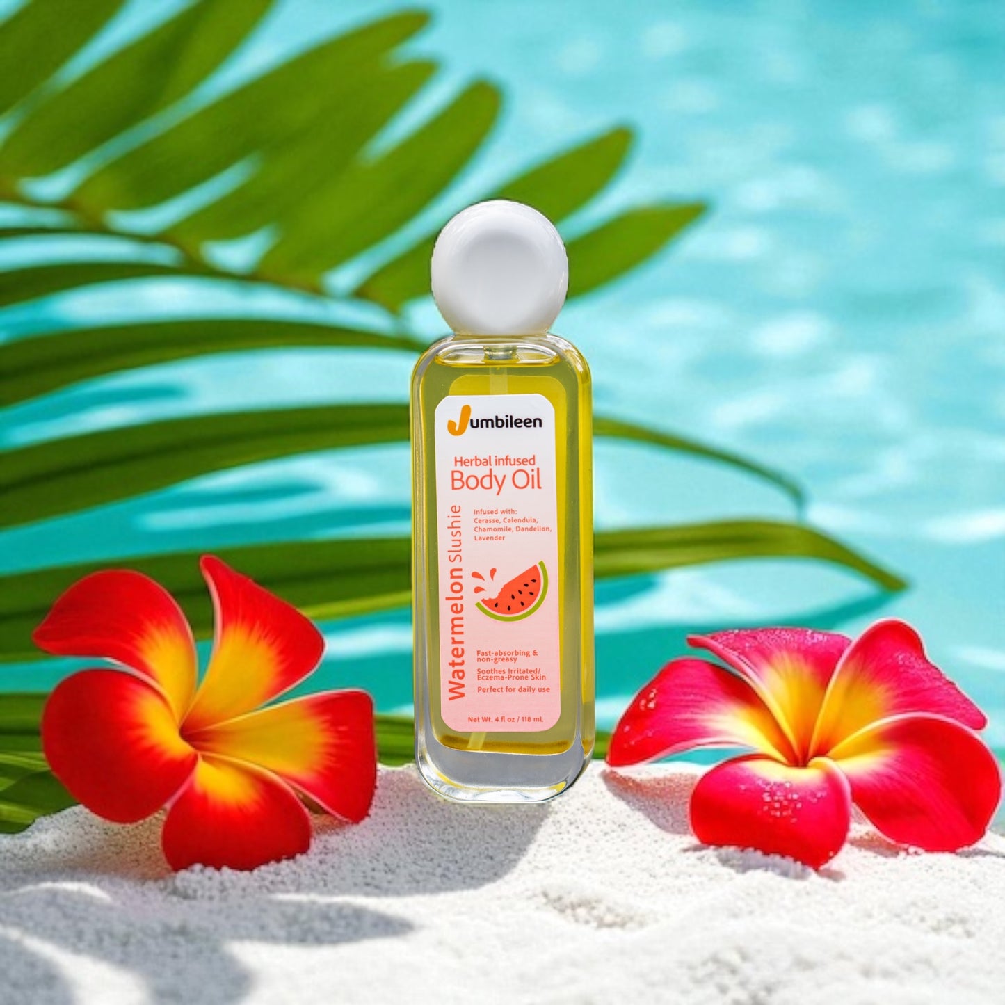 ð Watermelon Slushie Herbal-Infused Body Oil