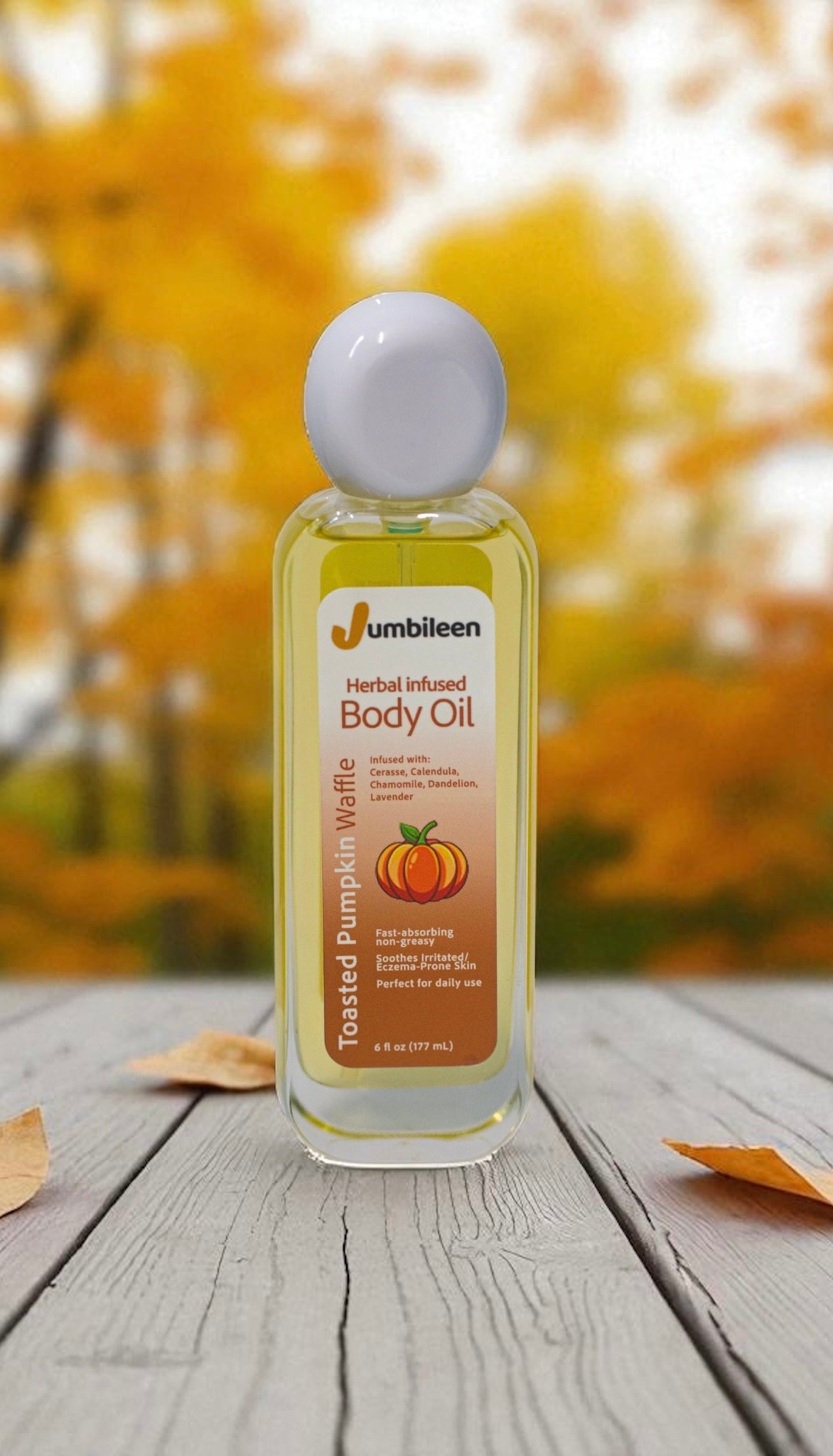 Toasted Pumpkin Waffle Herbal- Infused Body Oil