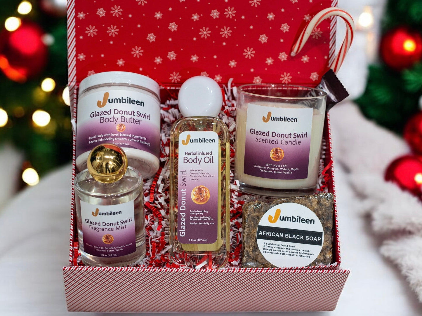 Christmas Glazed Donut Bundle