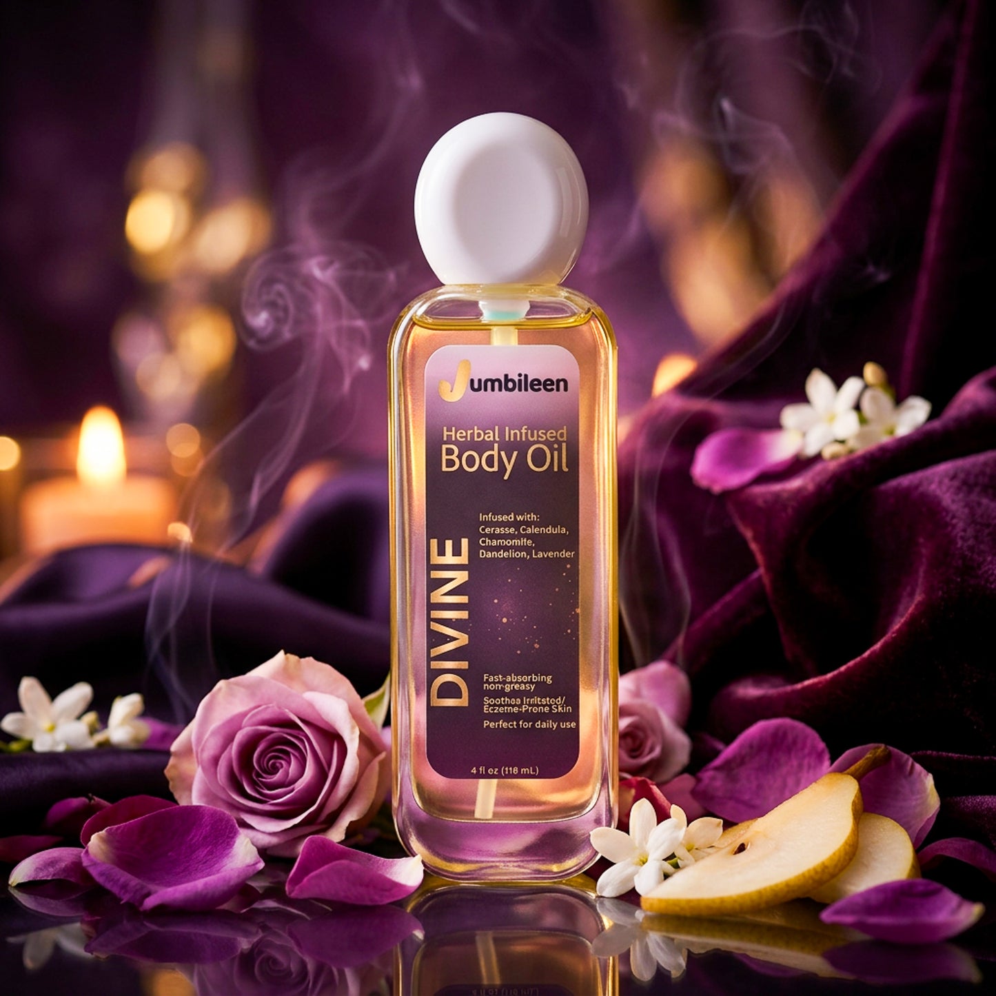 Divine Herbal-Infused Body Oil