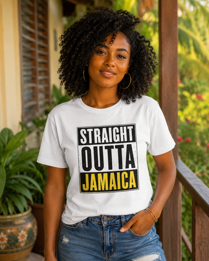 "Straight Outta Jamaica" Unisex T-Shirt