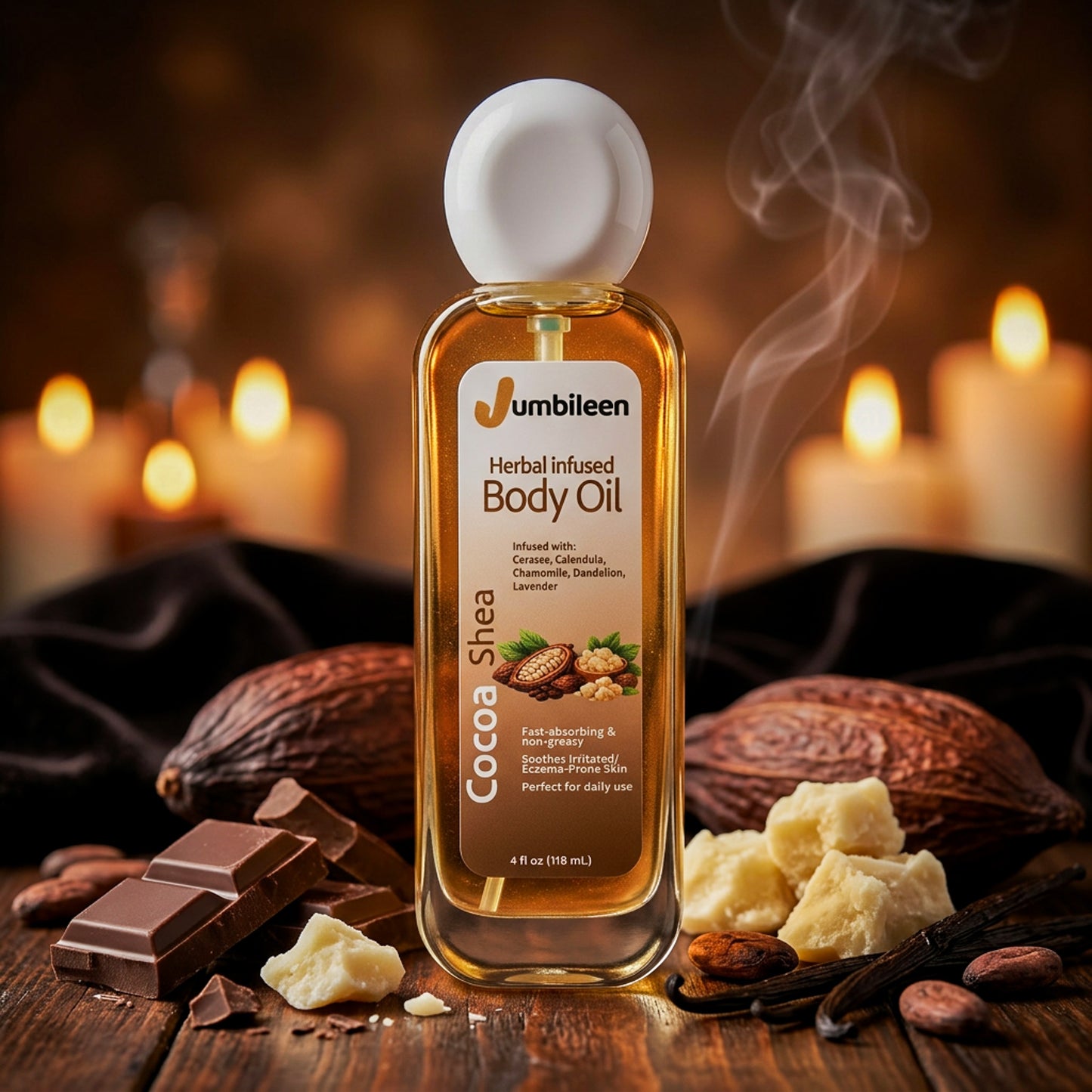Cocoa-Shea Herbal-Infused Oil