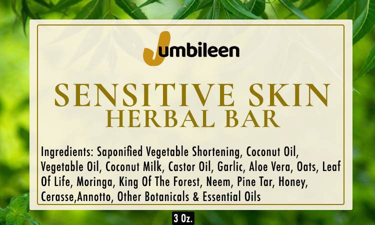 Sensitive Skin Herbal Bar ( 3 Oz.)