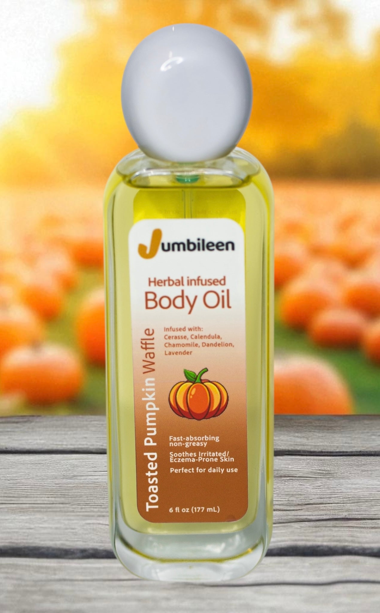 Toasted Pumpkin Waffle Herbal- Infused Body Oil