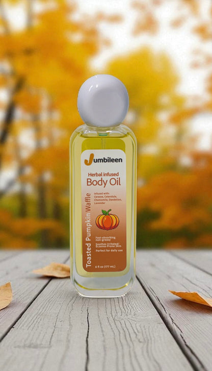 Toasted Pumpkin Waffle Herbal- Infused Body Oil