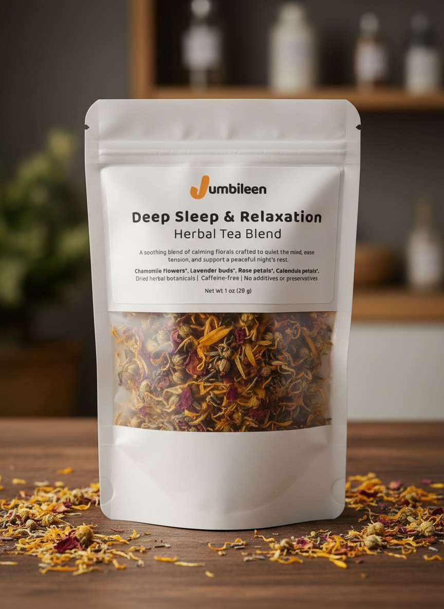 Deep Sleep & Relaxation Herbal Tea Blend