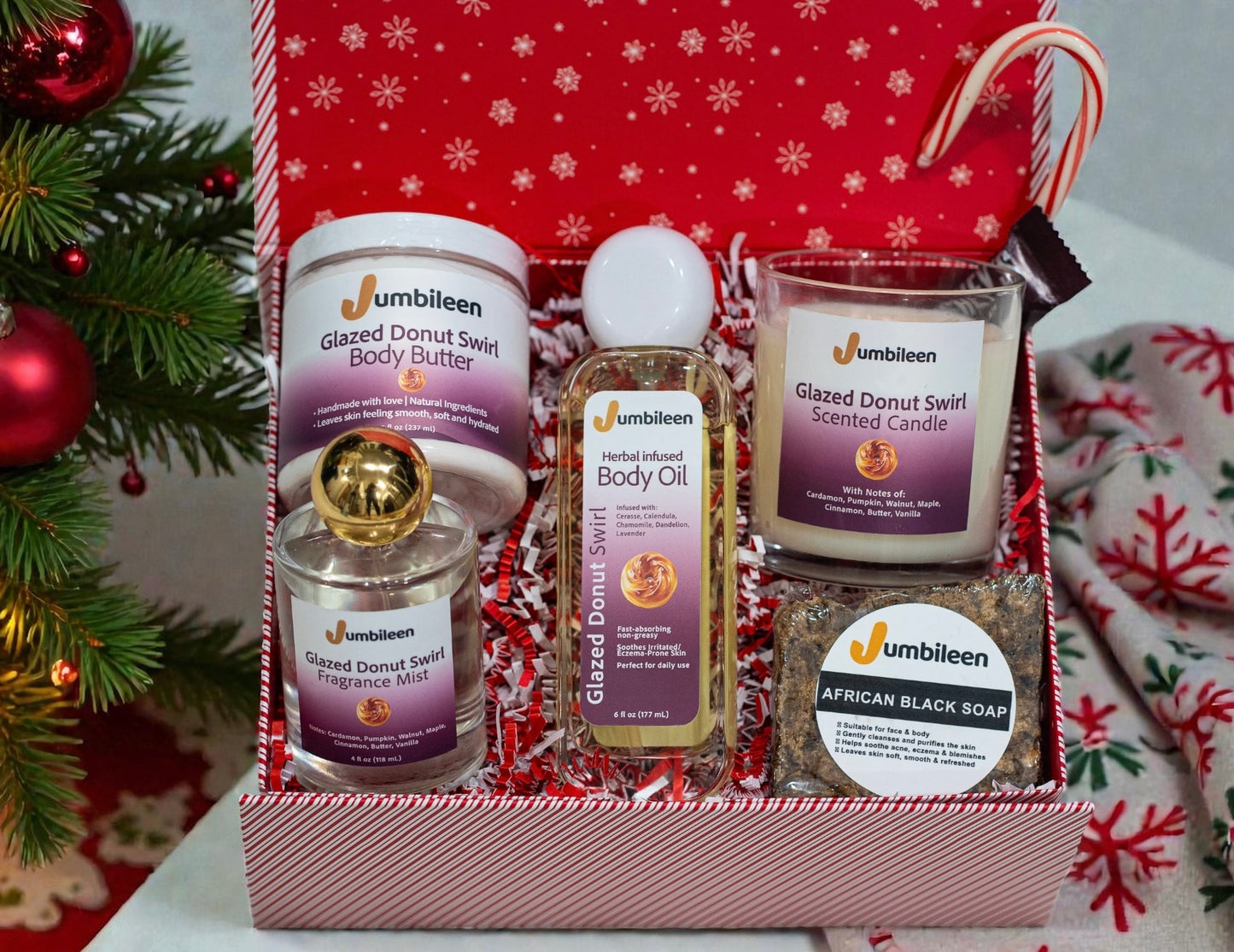 Christmas Glazed Donut Bundle