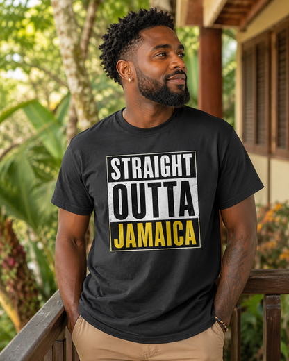 "Straight Outta Jamaica" Unisex T-Shirt